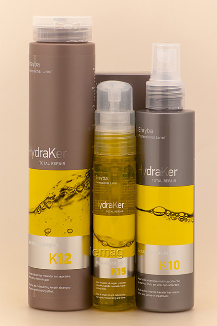 Erayba Глибоке відновлення волосся HydraKer Total Repair Profound recovery, Набір, фото 1