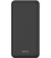 Новий Power Bank Golf P200 10000mAh 10W Black чорного кольору