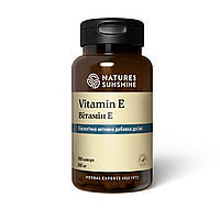 Витамин E 100 МЕ, Vitamin E 100 МЕ, Nature s Sunshine Products, США, 180 капсул