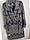 Стильне жіноче  пальто весна-осінь, абстракція / розміри 46, 48,52, фото 9