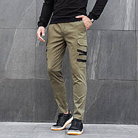 Мужские штаны карго качественные практичные повседневные демисезонные удобные легкие для парня
