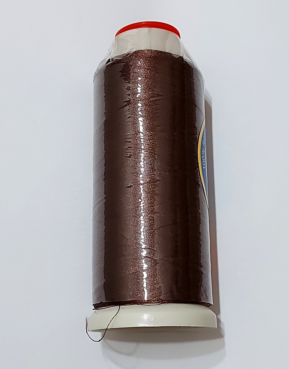 Нитки для машинної вишивки 100% віскоза (100% rayon) 3000 ярдів, №450, коричневий