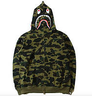 Зип-Худи кофта с капюшоном Bape бейп