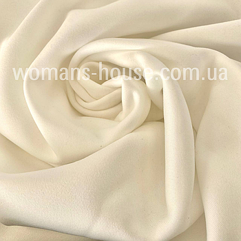 Тканина тринитка з начосом Молочна