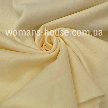 Тканина тринитка з начосом Пряжене молоко