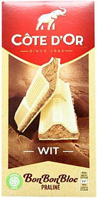 Шоколад Cote Dor Wit Blanc Praline 200g