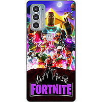 Силіконовий чохол бампер для Motorola Edge 20 з малюнком Fortnite Фортнайт