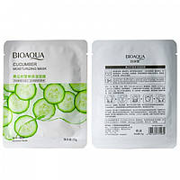 Тканина маска для облича BIOAQUA CUCUMBER MOISTURIZING MASK з екстрактом огірка 25 Г