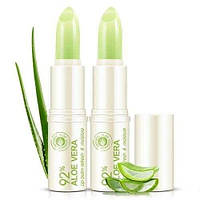 Бальзам для губ BIOAQUA ALOE VERA 92% REFRESH & MOISTURE ALOE MOISTURIZING REPAIR LIP BALM 4 Г