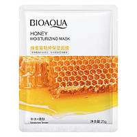 Тканинна маска для обличчя BIOAQUA Honey Moisturizing Mask з екстрактом меду 25 г