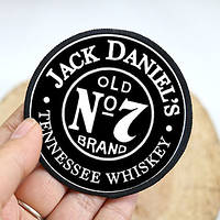 Нашивка с брендом "Jack Daniels" на клеевой основе