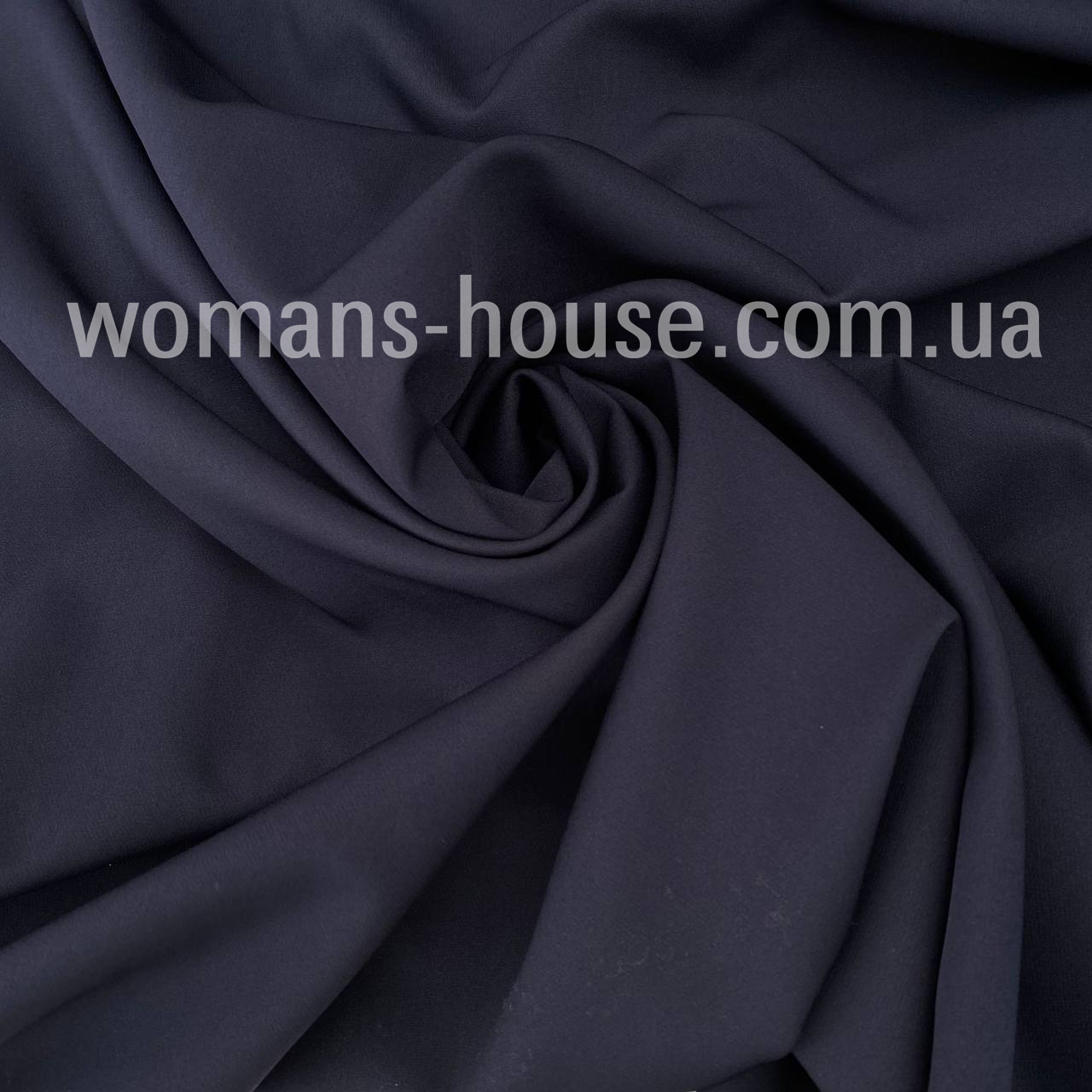 Костюмна тканина Барбі Темно-синій, фото 1