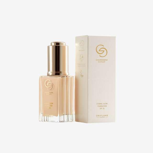 Oriflame Омолоджувальний світловідбивний тон, Нейтральний Ванільний | Vanilla Neutral, Giordani Gold SPF 25, 30 мл