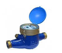 Счетчик холодной воды (водомер, водосчетчик) многоструйный Gross MTK-UA Ду 15 + штуцера