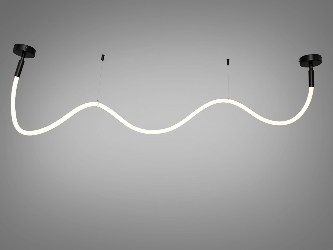 Підвіс неоновий шнур "Ropelight" 22 Вт чорний 9610-2000BK