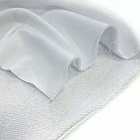 Ткань футер пенье 3-х нитка петля Белый