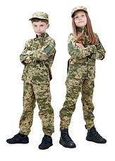 Камуфляжна форма дитяча ARMY KIDS камуфляж Піксель, фото 4