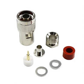 Роз'єм N 112 / 8D під кабель 8D / FB або RG8 прижемний