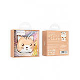 Навушники бездротові HOCO EW46 TWS Хакі кіт 6931474788863, фото 3