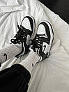 Кросівки чоловічі чорно-білі Nike SB Dunk Low Disrupt 2 Black White (10557), фото 5