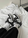 Кросівки чоловічі чорно-білі Nike SB Dunk Low Disrupt 2 Black White (10557), фото 8