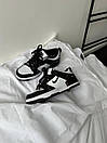 Кросівки чоловічі чорно-білі Nike SB Dunk Low Disrupt 2 Black White (10557), фото 2