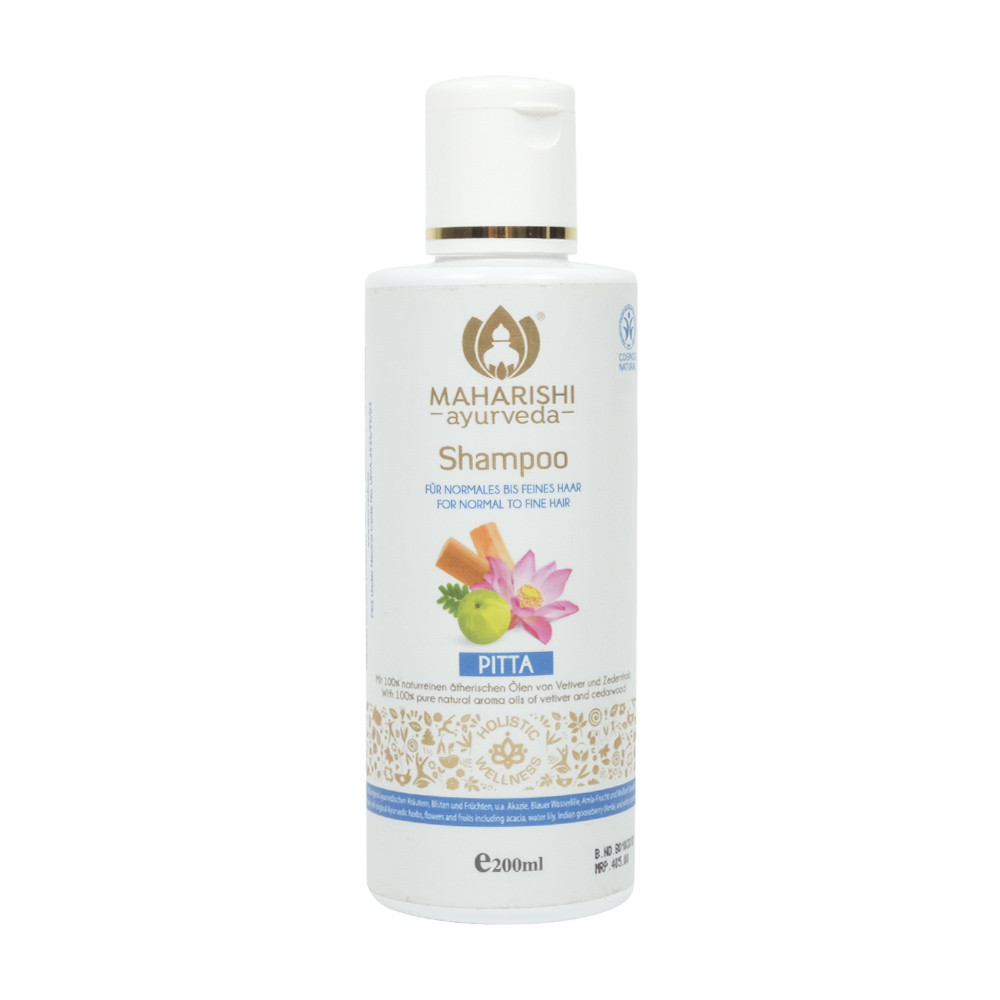 ШАМПУНЬ PITTA 200ML MAHARISHI AYURVEDA норм-посічене волосся. Охолоджуючий. Розпродаж