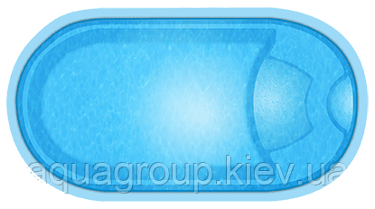Чаша під басейн WaterWorld Гурон (стійкість чаші вказана для базової комплектації басейну)