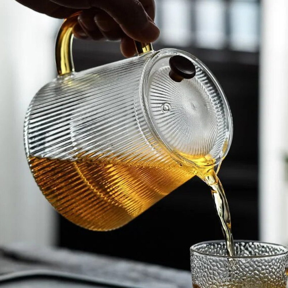 Заварювальний чайник із жароміцного скла "Чарлі", фото 1