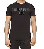 Мужская футболка Philipp Plein 1978 черная
