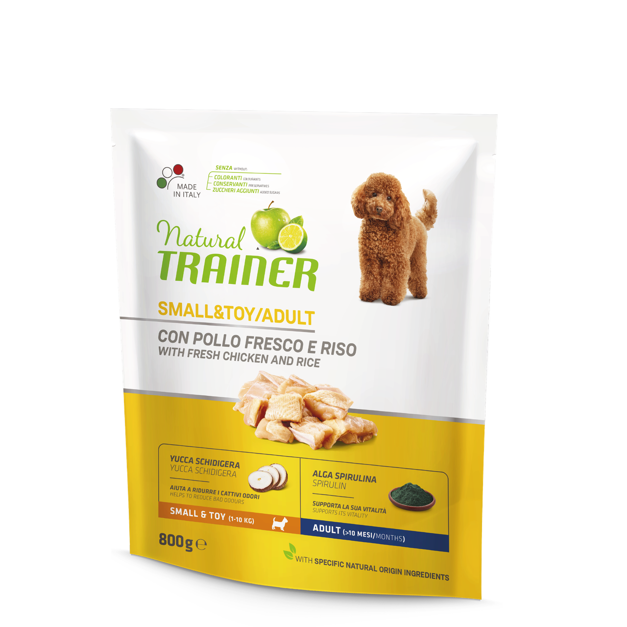 Trainer Natural (Трейнер) Dog Adult Mini Con Pollo Fresco корм для ...