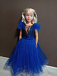 Бальна пишна сукня для дівчинки на ранок та свято Леді у синьому 6-8 років Україна синє, фото 2