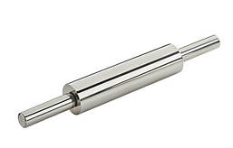 Скалка професійна з нержавіючої сталі 46х6.5 см, вага - 1.8 кг