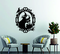 Декоративное настенное Панно «Ведьма и котел», Декор на стену