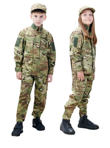 Камуфляжна форма дитяча ARMY KIDS камуфляж Мультикам, фото 1