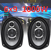 Автоакустика Carwales Sound 1000W овалы автомобильные динамики 6*9" дюйма колонки в машину