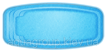 Композитна чаша WaterWorld Баффало (вартість чаші вказана для базової комплектації басейну)