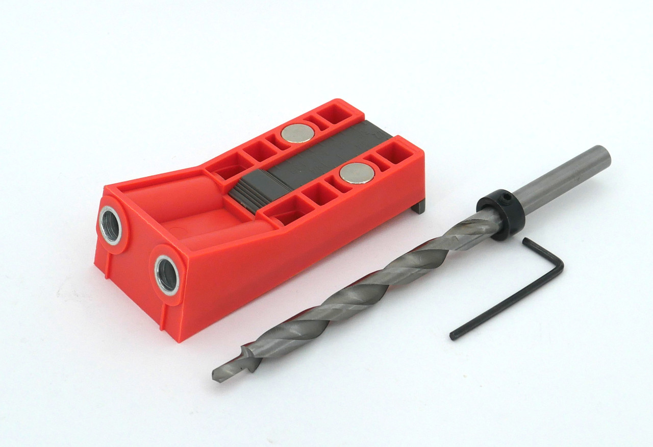 Кондуктор під косий шуруп зі свердлом та обмежувачем, Комплект 1, фото 1