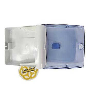 Настінний тримач для серветок Z-C-V додавання, пластик, прозорий блакитний Afacan Plastik