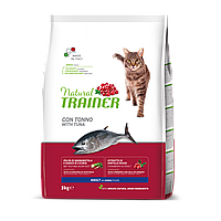 Сухой корм для взрослых кошек Trainer Natural Cat Adult with Tuna с тунцом 3 кг