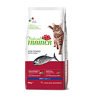 Сухой корм для взрослых кошек Trainer Natural Cat Adult with Tuna с тунцом 10 кг