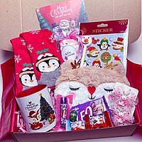 Подарок на рождество для девочки бокс WowBoxes "Christmas Box 6"