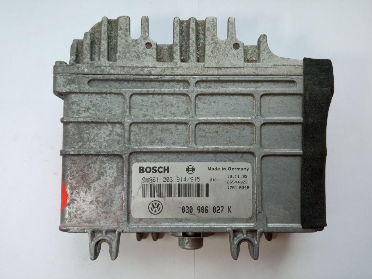 Електронний блок керування Volkswagen Polo 030 906 027 K / 0261 203 914/915 Bosch