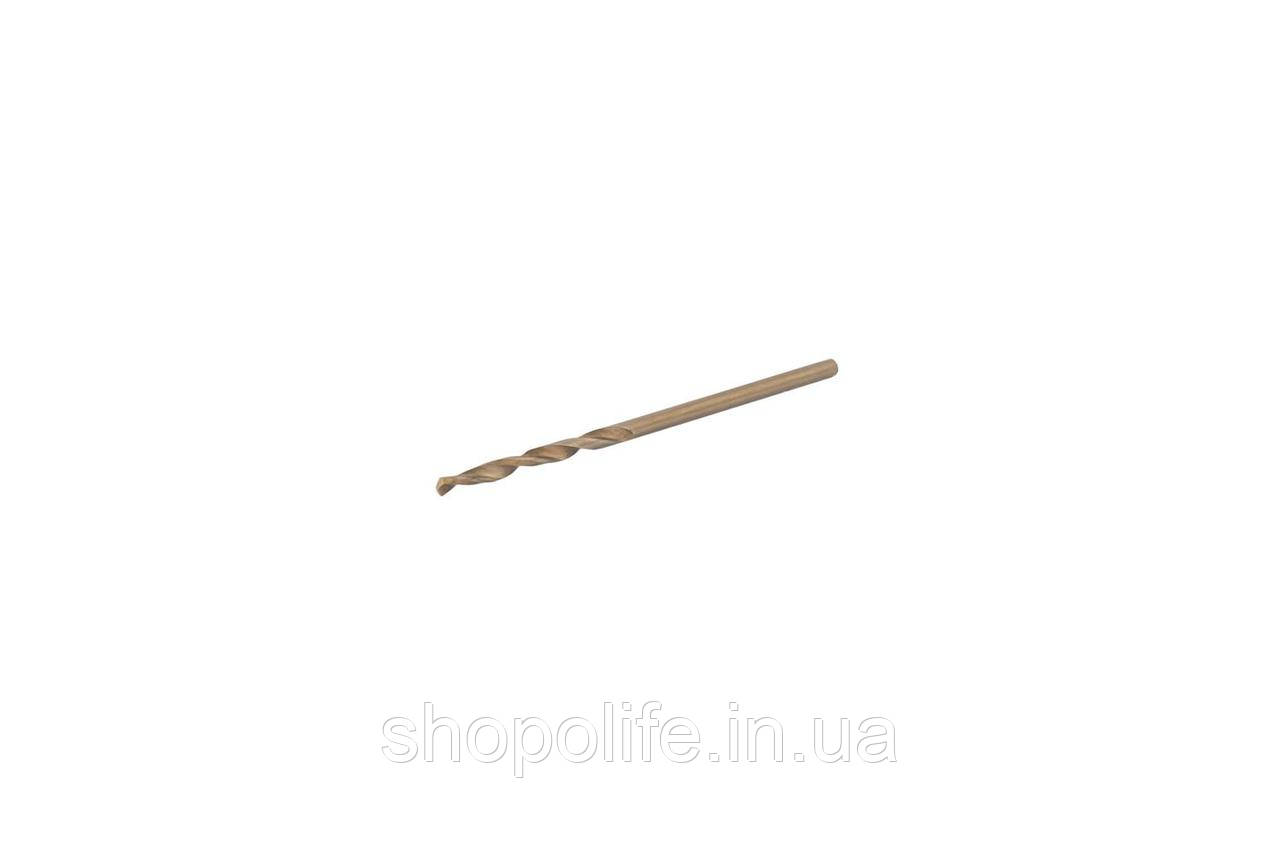 Свердло для металу WERTVOLL HSS 1,5х40 мм COBALT DIN338 2 шт DR-5015 Shopolife, фото 1