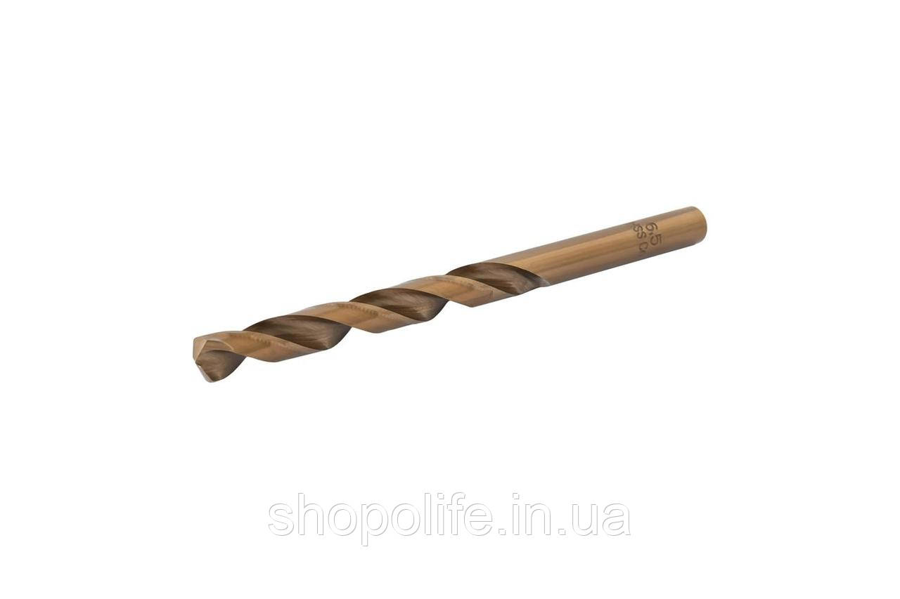 Свердло для металу WERTVOLL HSS 6,5х101 мм COBALT DIN338 DR-5065 Shopolife, фото 1