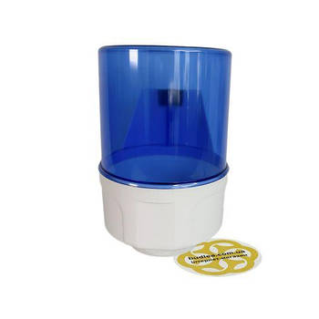 Настінний тримач для паперових рушників у рулонах, пластик, біло-блакитний Afacan Plastik