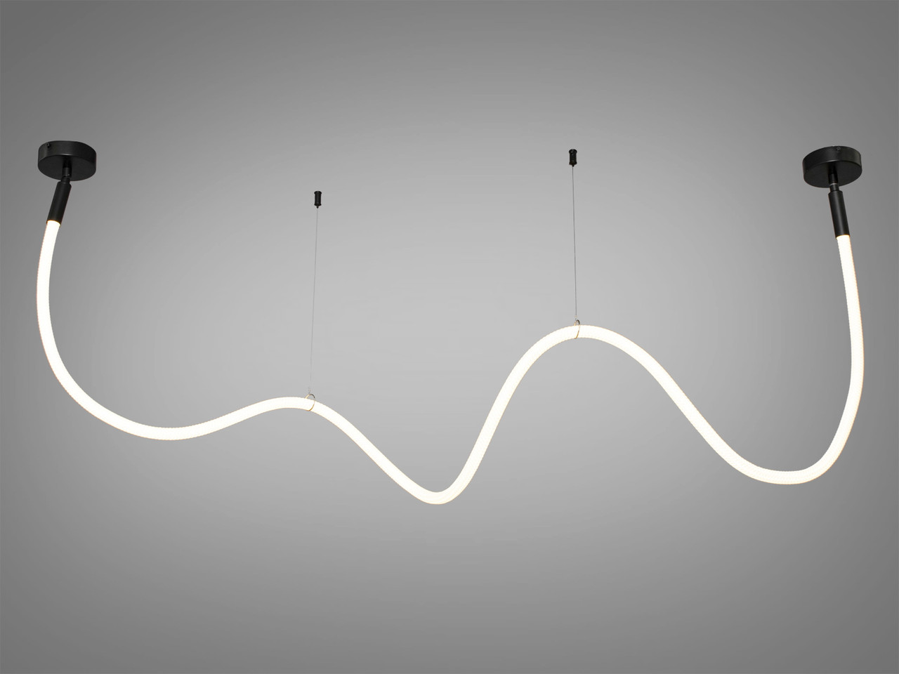 Підвіс неоновий шнур "Ropelight" 28 Вт чорний 9610-2500BK, фото 1