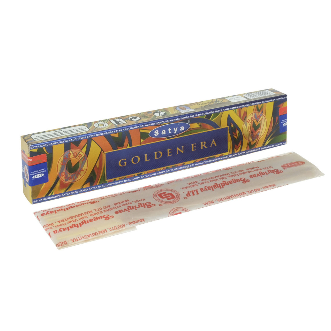 Аромапалочки GOLDEN ERA (15GM) SATYA для йоги та медитації / індійські пахощі ГОЛДЕН ЕРА для ароматерапії