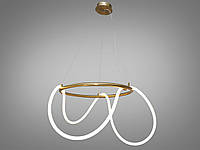 Дизайнерская люстра серии "Роуплайт" в гостиную, цвет бронза, 32W SY9752-D600GAB-LS