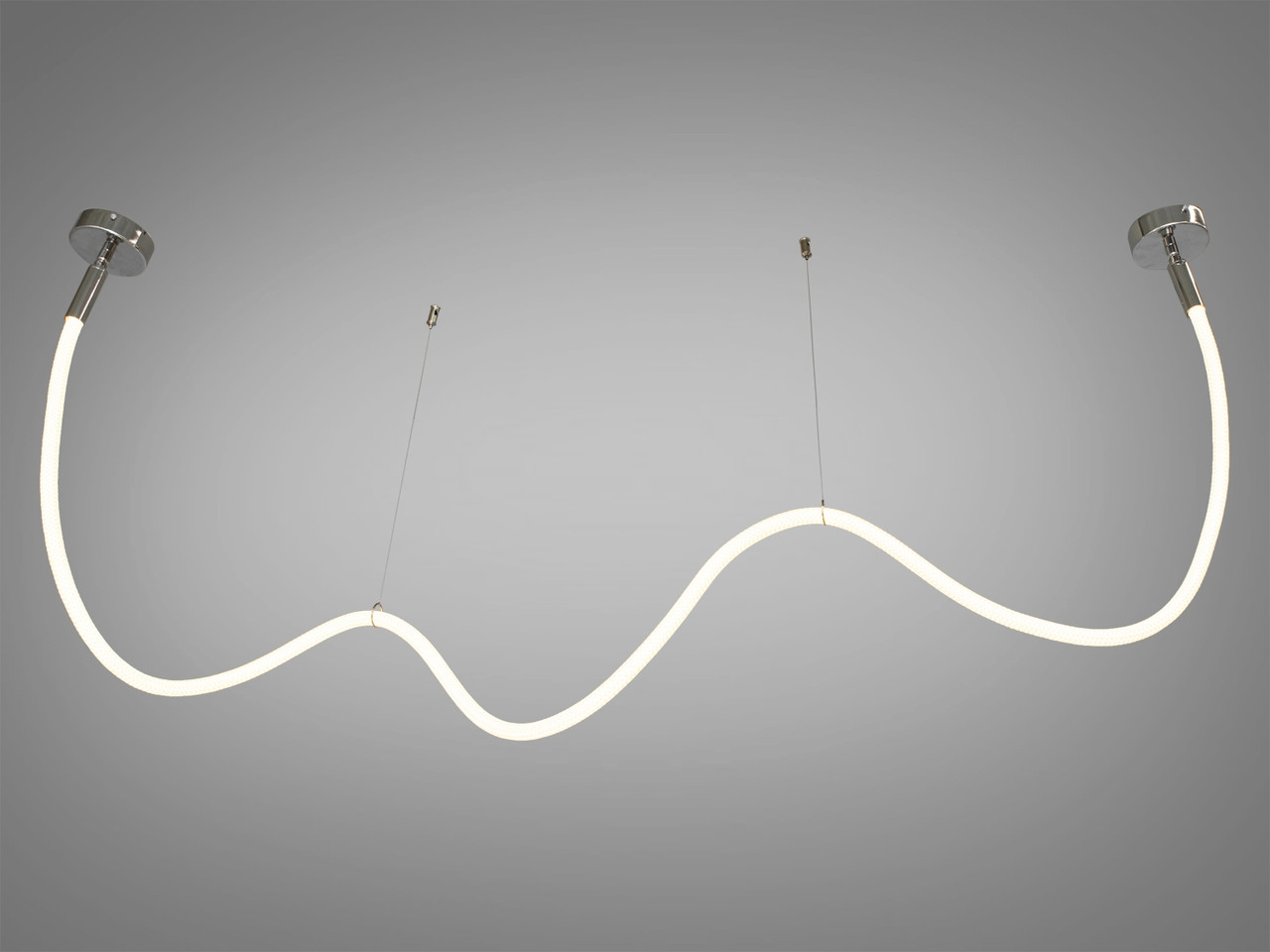 Підвіс неоновий шнур "Ropelight" 28 Вт хром 9610-2500CH